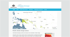 Desktop Screenshot of pacificclimatechangescience.org